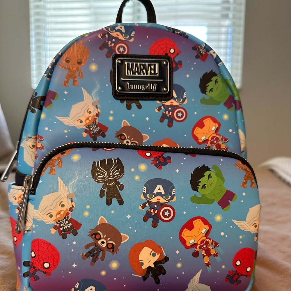 LOUNGEFLY MARVEL MINI BACKPACK